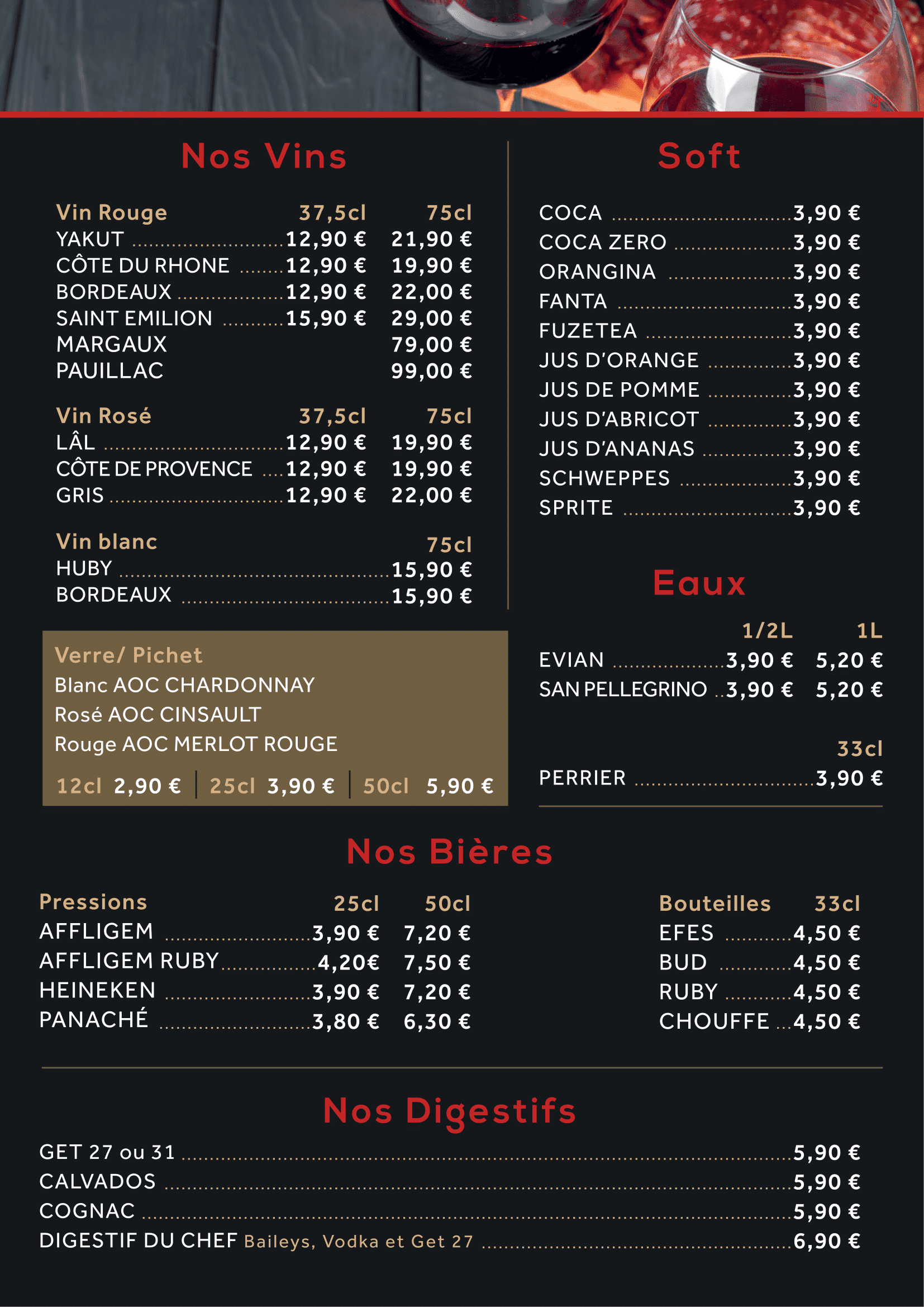 CARTE ELITE GRILL SteakHouse