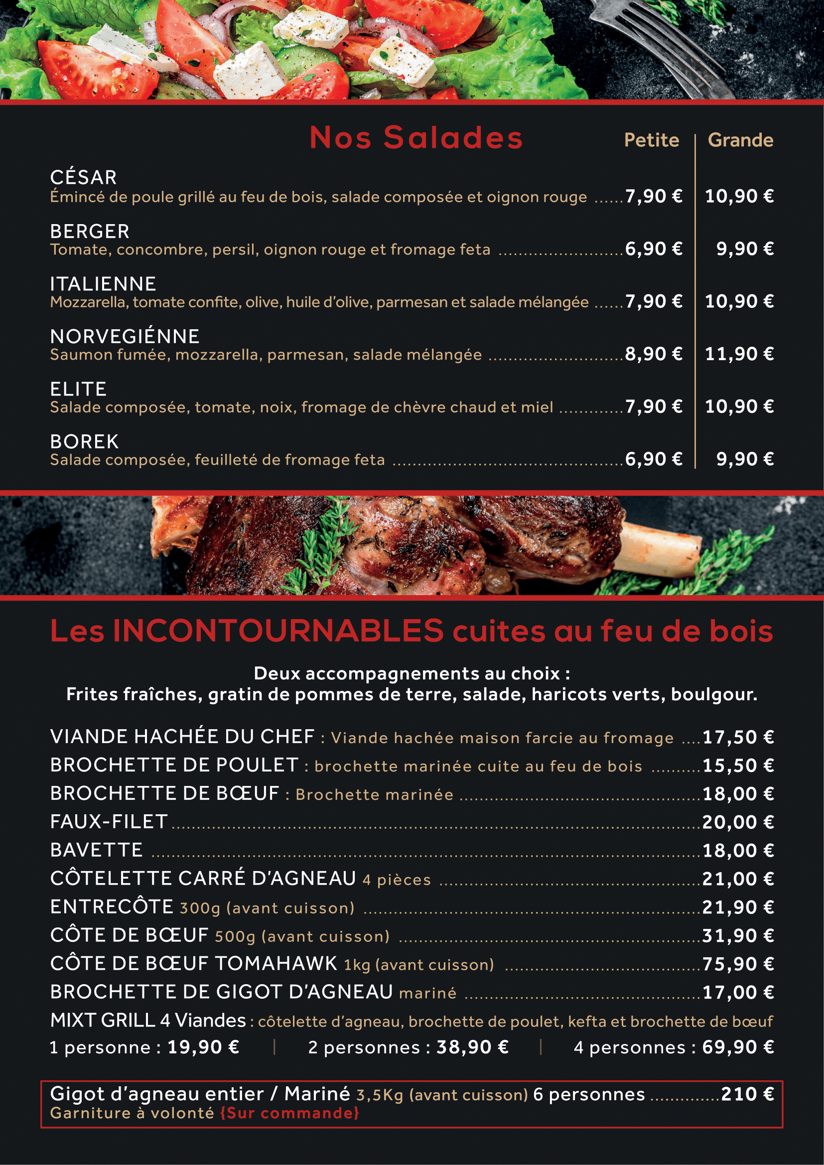 CARTE ELITE GRILL SteakHouse