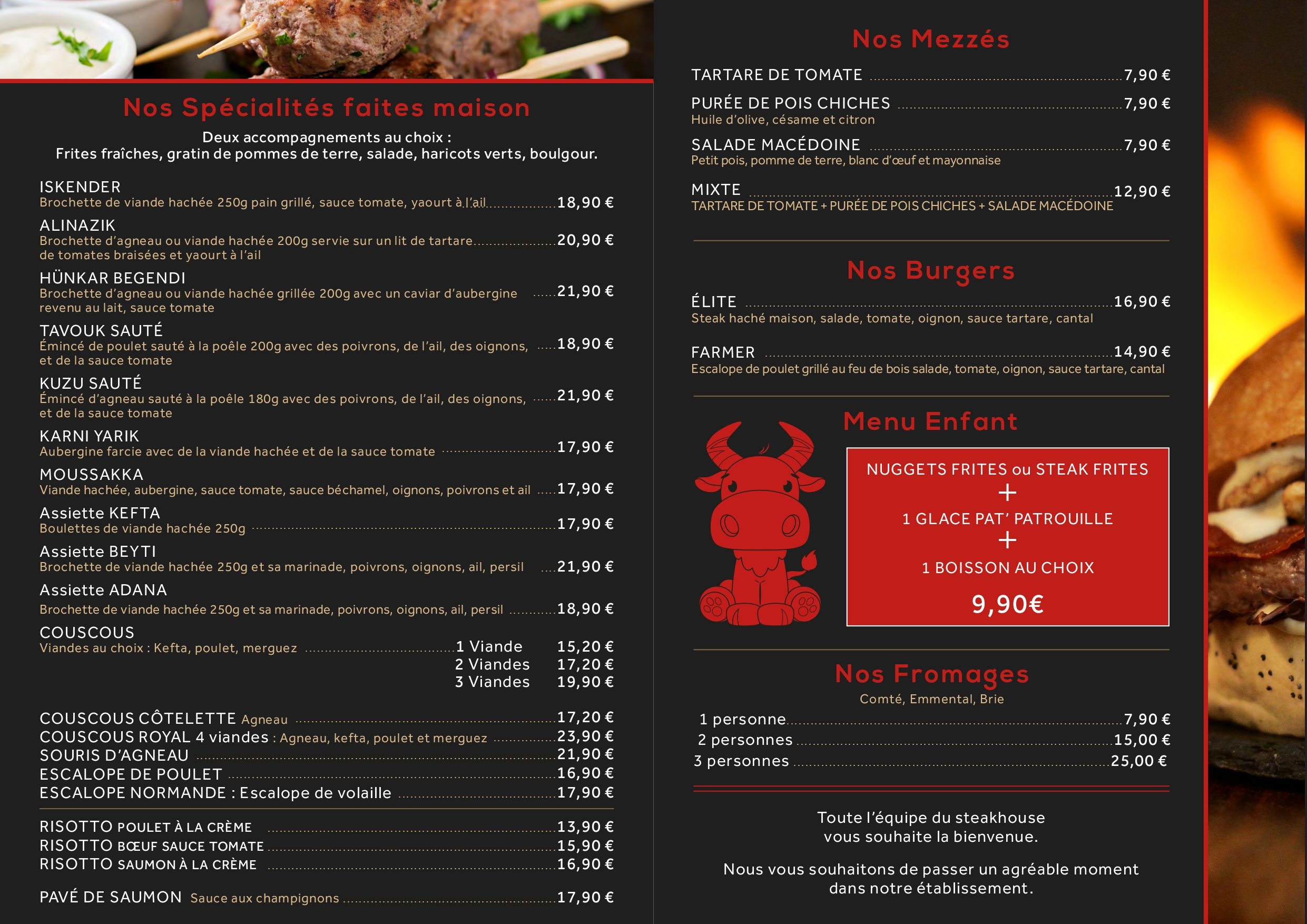 CARTE ELITE GRILL SteakHouse